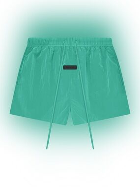 Fear of God Essentials Running Shorts Mint Leaf XS